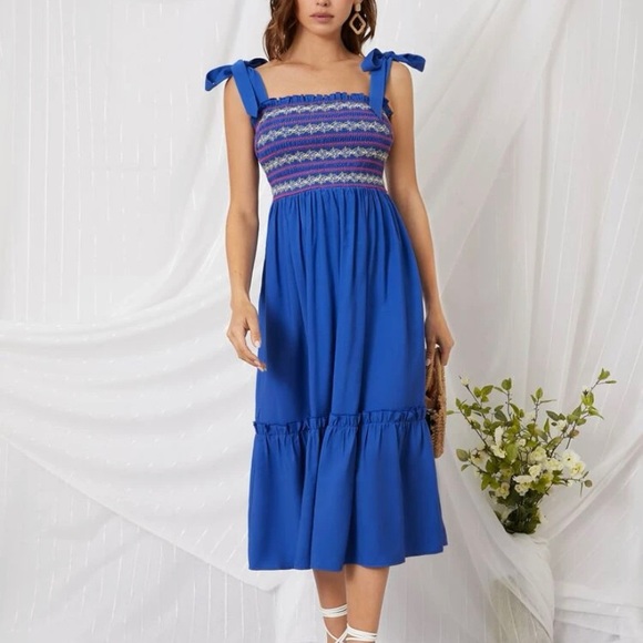 SHEIN Dresses & Skirts - NWOT SHEIN Blue Sundress